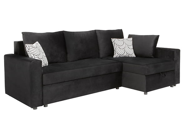 Rohová sedací souprava Przemek II LUX 3DL.RECMU - Black Red White - BRW
