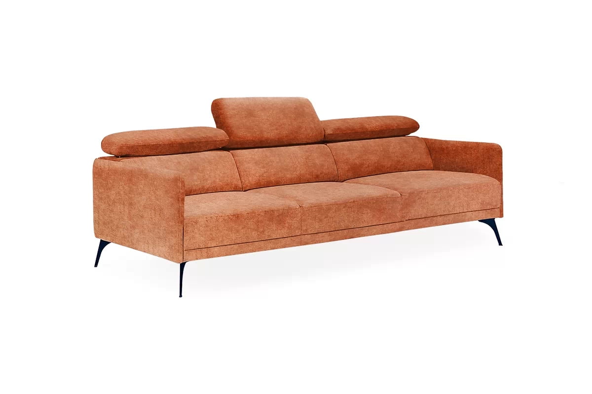 Elegantní 3-místná pohovka s opěrkami hlavy do obývacího pokoje Venezil - Meble Bogart
Elegantní 3-místná pohovka s opěrkami hlavy do obývacího pokoje Venezil - Meble Bogart