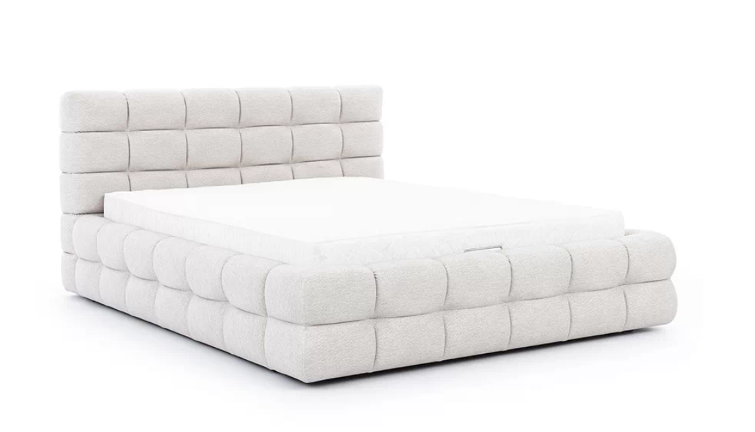 Postel Magnelio 180x200 s úložným prostorem a dřevěným roštem - Meble Bogart
Postel Magnelio 180x200 s úložným prostorem a dřevěným roštem - Meble Bogart