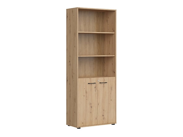Vysoký regál se zámkem do kanceláře nebo pracovny Space Office - Black Red White - BRW
Vysoký regál se zámkem do kanceláře nebo pracovny Space Office - Black Red White - BRW