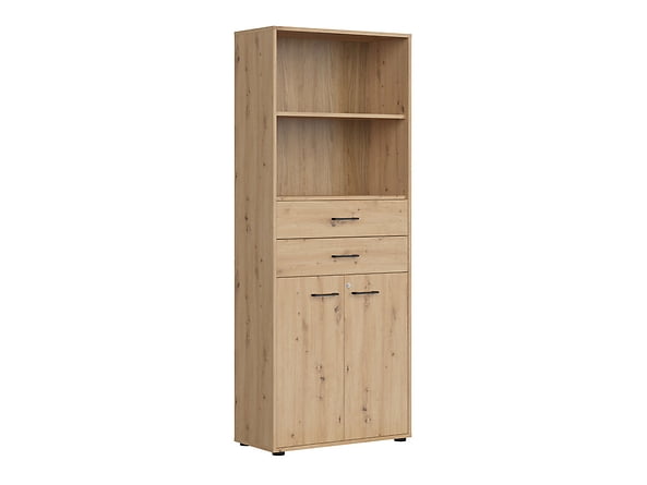 Vysoký regál se zámkem do kanceláře nebo pracovny Space Office - Black Red White - BRW
Vysoký regál se zámkem do kanceláře nebo pracovny Space Office - Black Red White - BRW