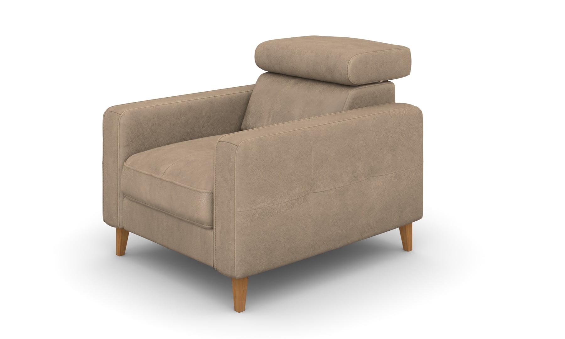 Elegantní čalouněné křeslo s opěrkou hlavy do obývacího pokoje Goya - Bydgoskie Meble
Elegantní čalouněné křeslo s opěrkou hlavy do obývacího pokoje Goya - Bydgoskie Meble