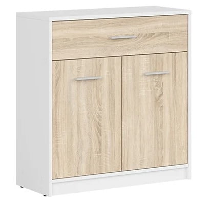 Komoda s dvířky a zásuvkou do obývacího pokoje Nepo Plus - Black Red White - BRW
Komoda s dvířky a zásuvkou do obývacího pokoje Nepo Plus - Black Red White - BRW