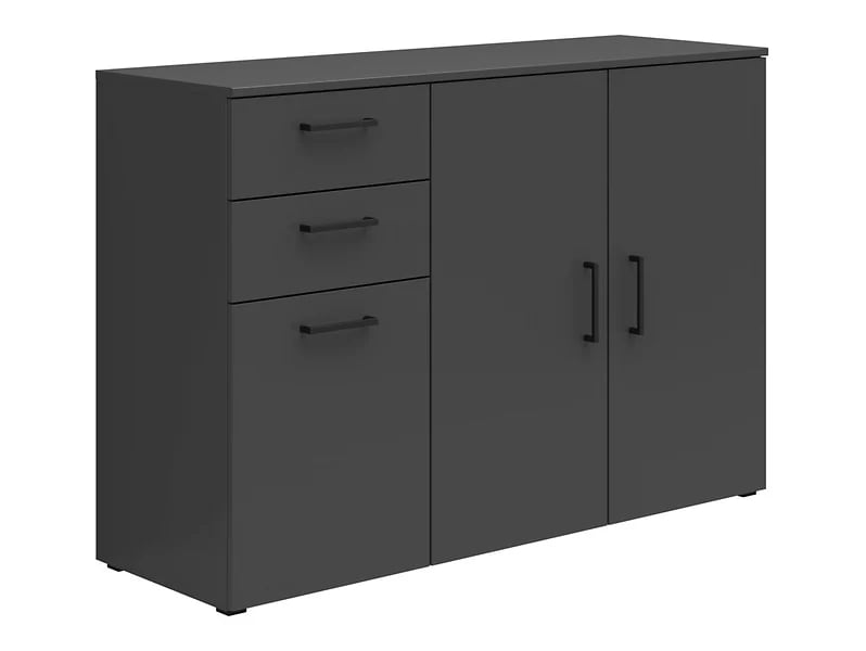 Komoda MultiDo 120 cm se 2 skříňkami a 2 zásuvkami - Black Red White - BRW
Komoda MultiDo 120 cm se 2 skříňkami a 2 zásuvkami - Black Red White - BRW