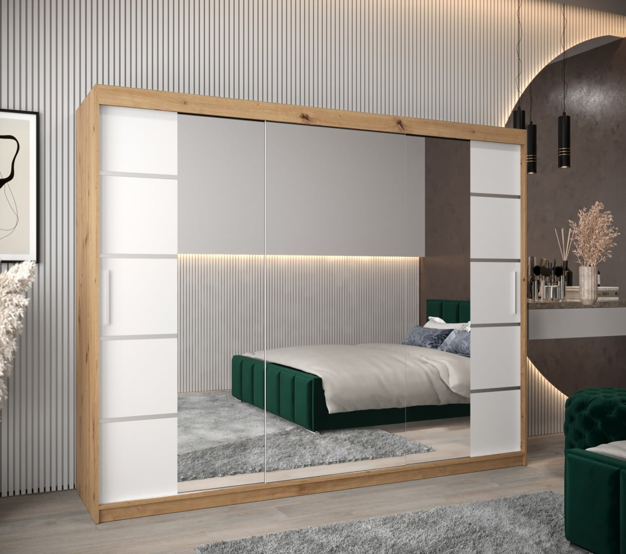 Skříň s posuvnými dveřmi Verona 4 250 - Abiks Meble