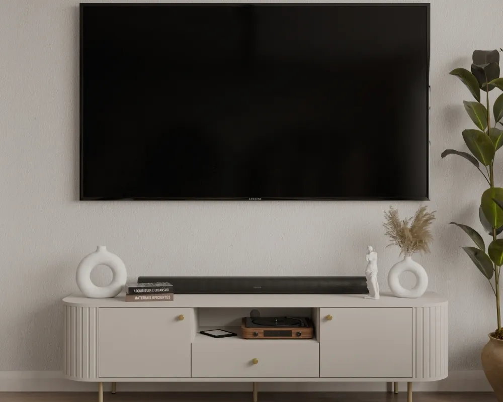 TV stolek Ovalio