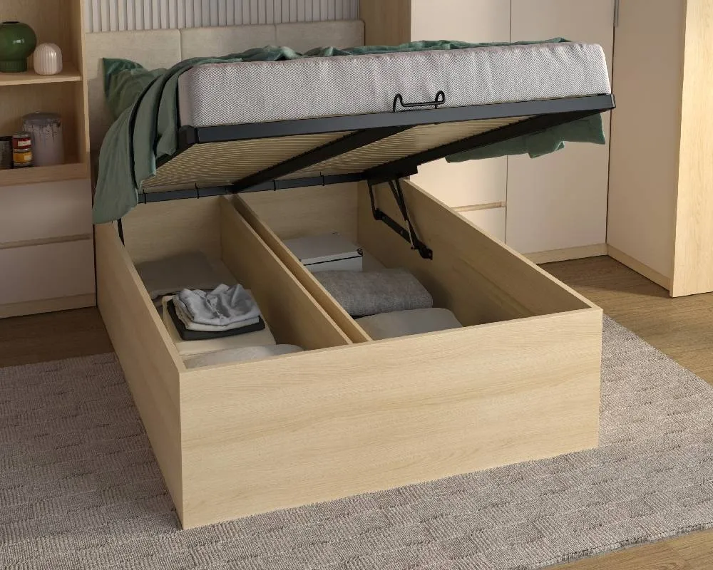 Postel Terra 120 s úložným prostorem