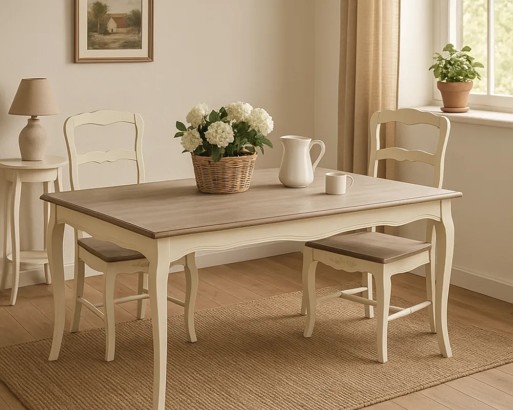 Elegantní stůl na vysokých nohách do jídelny Rimini
