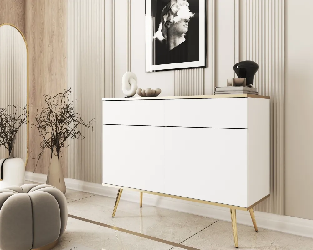 Komoda KSZ107 Oro System na zlatých nožkách
