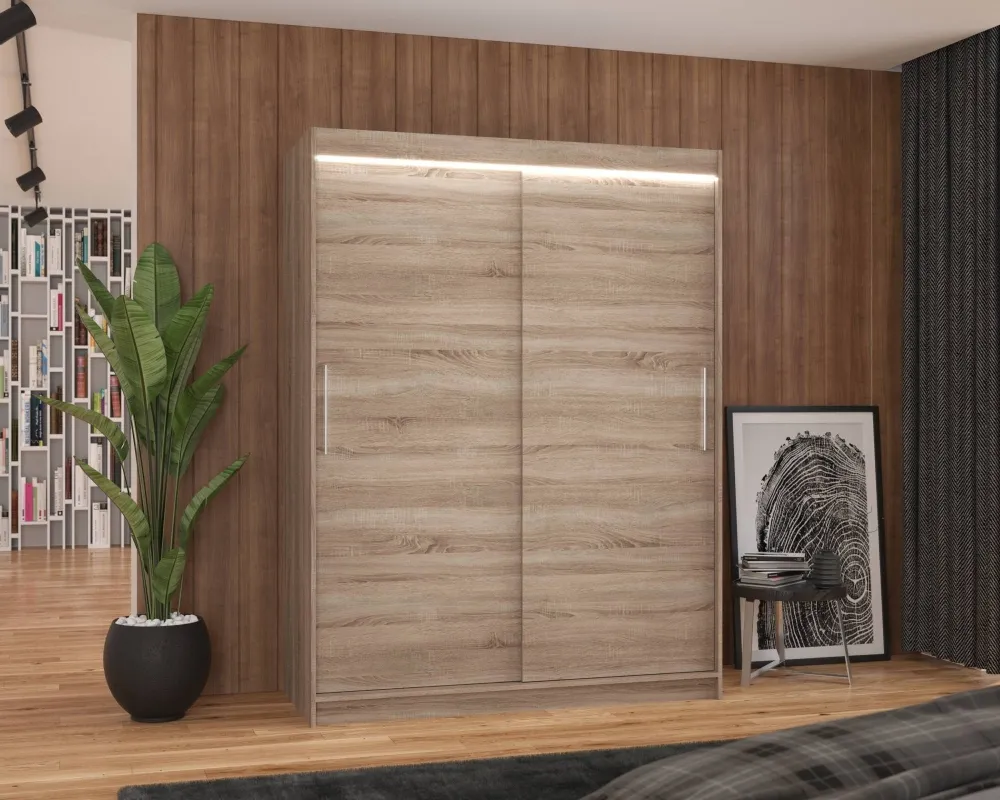 Szafa Denver 150 z oświetleniem LED