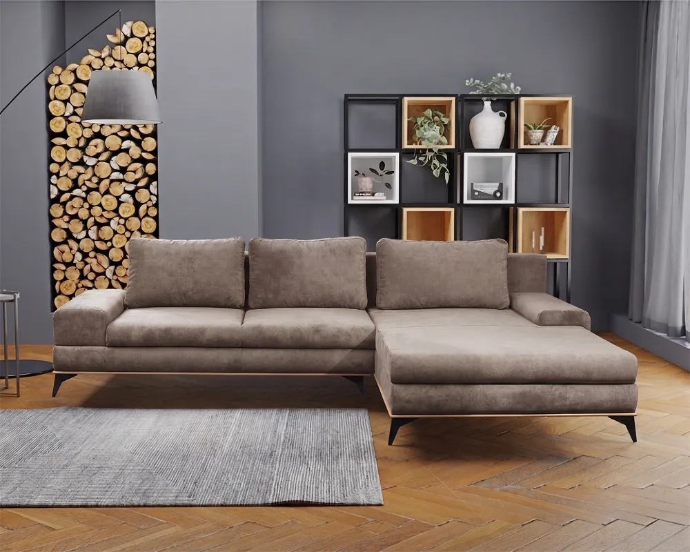 Rozkládací rohová pohovka Manila pravostranná