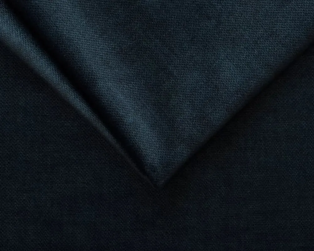 Pravá rozkladacia rohová sedacia súprava Blues M s funkciou spania typu delfín a úložným priestorom
