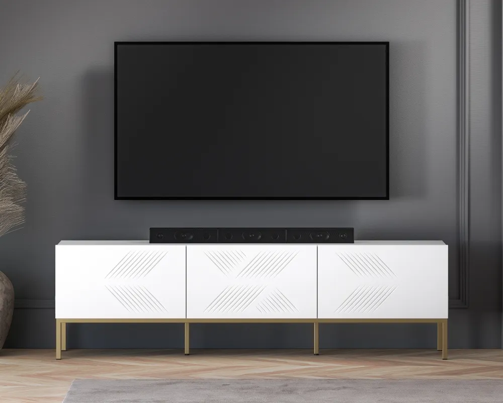 TV stolek Clearing na podstavci