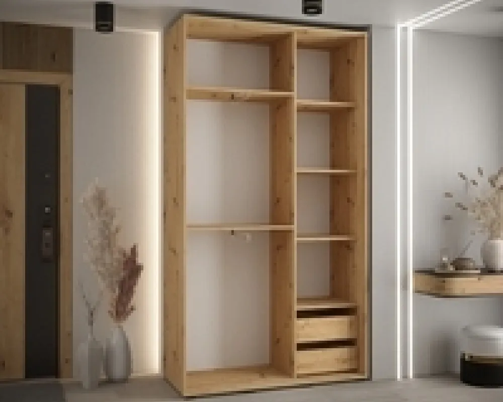 Skriňa s posuvnými dverami Davos 140 cm