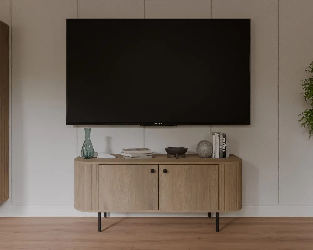 TV stolek Ovalio