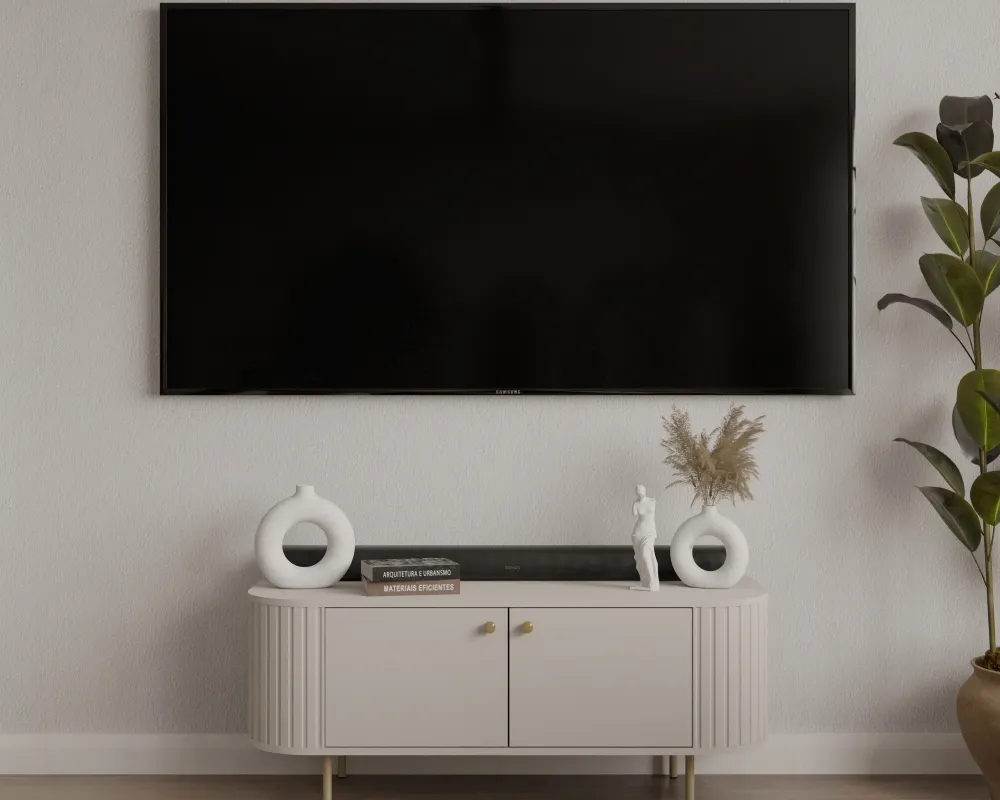 TV stolek Ovalio