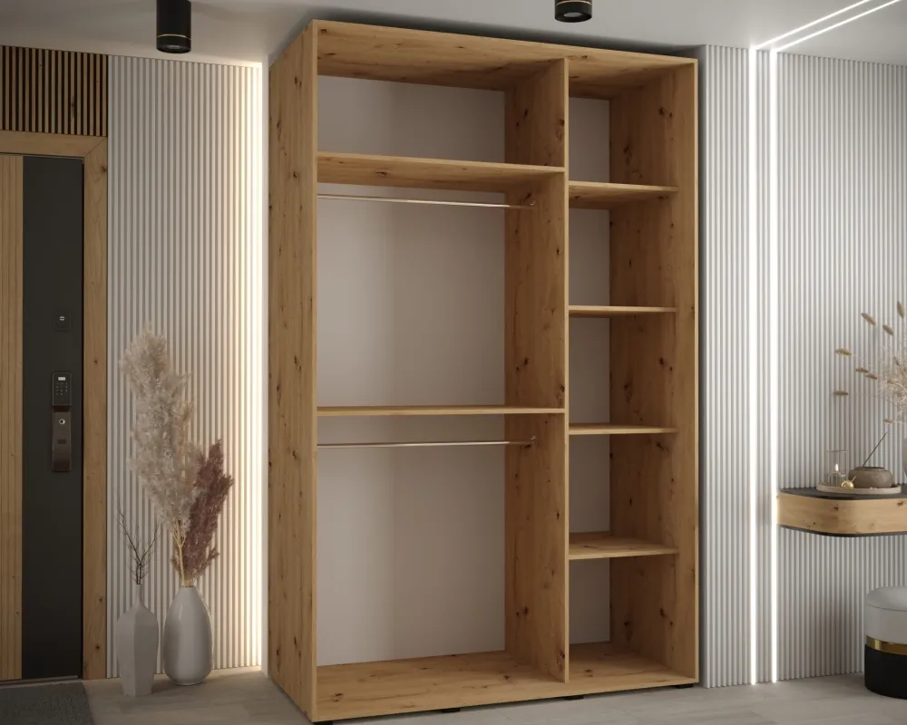 Šatní skříň Cannes 4 150 hloubka 60 cm