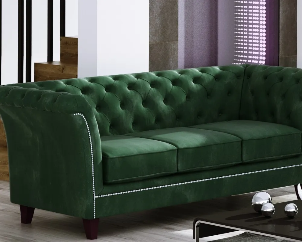 Sofa 3-osobowa Chesterfield Derby