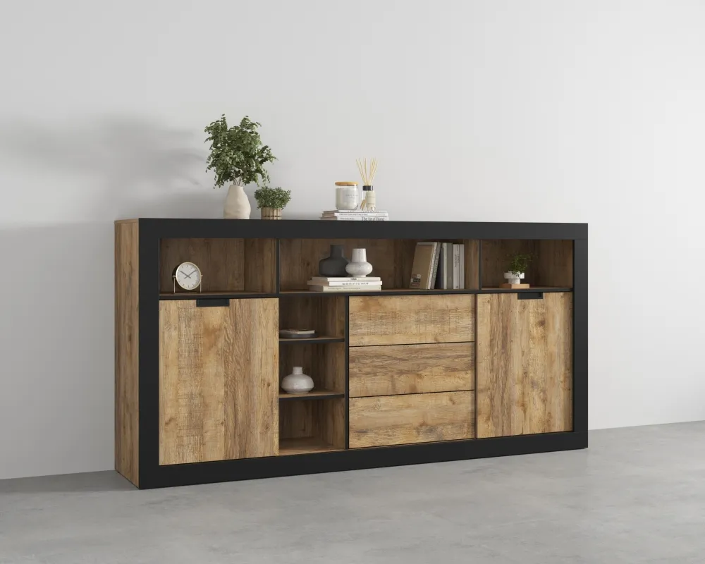 Vysoká komoda 2D3S Tudor