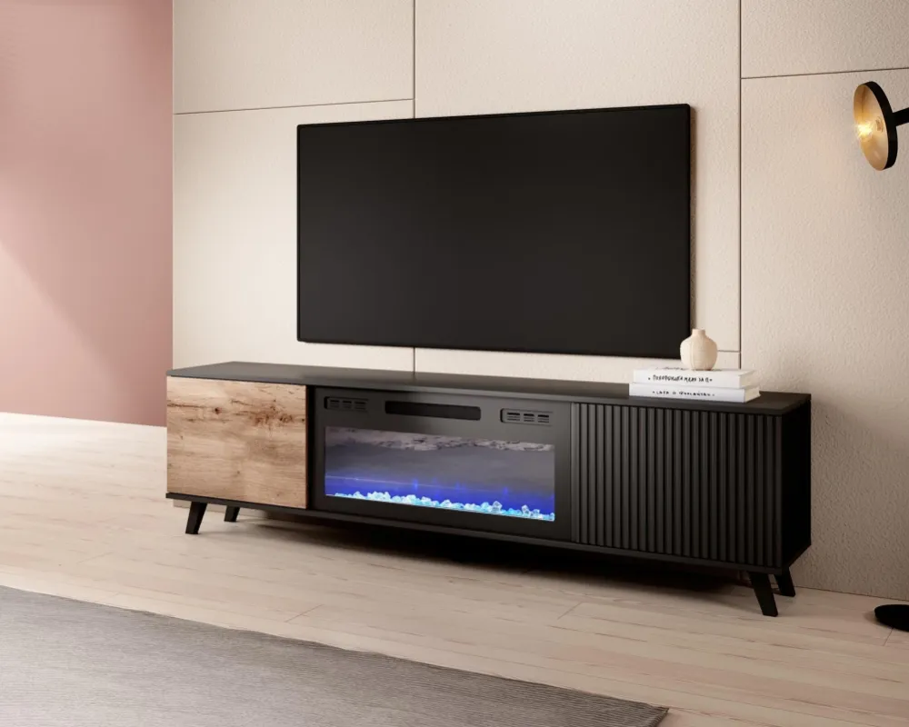 TV stolek 180 Random s krbem