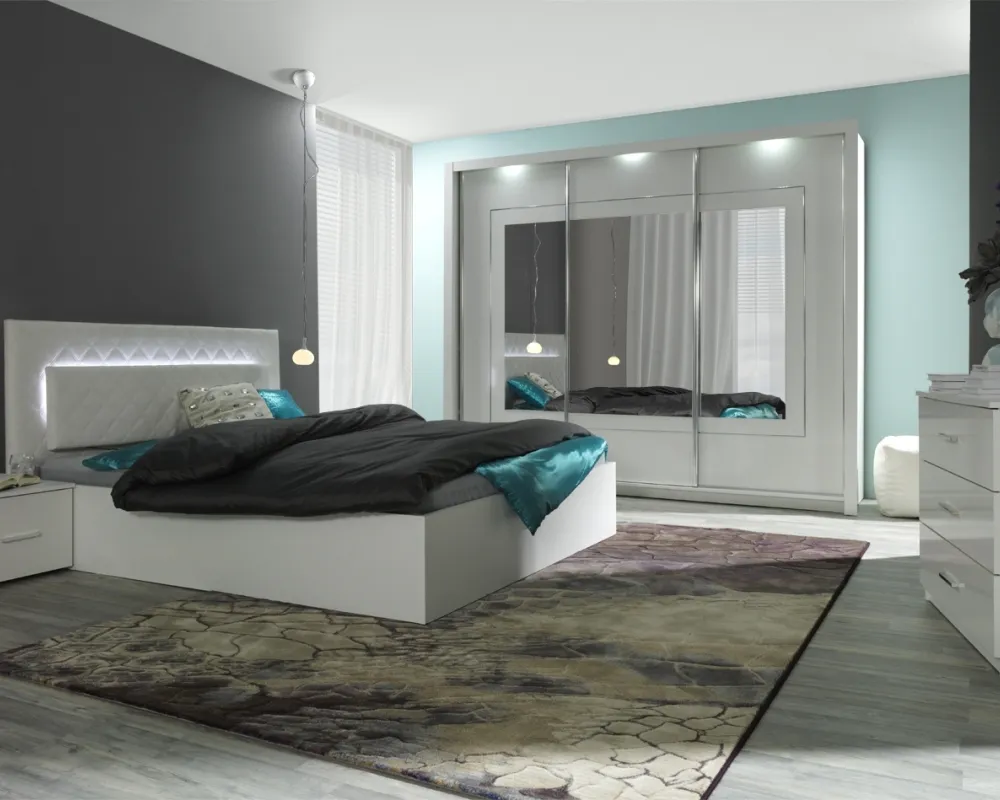 Postel Panarea 180 s úložným prostorem