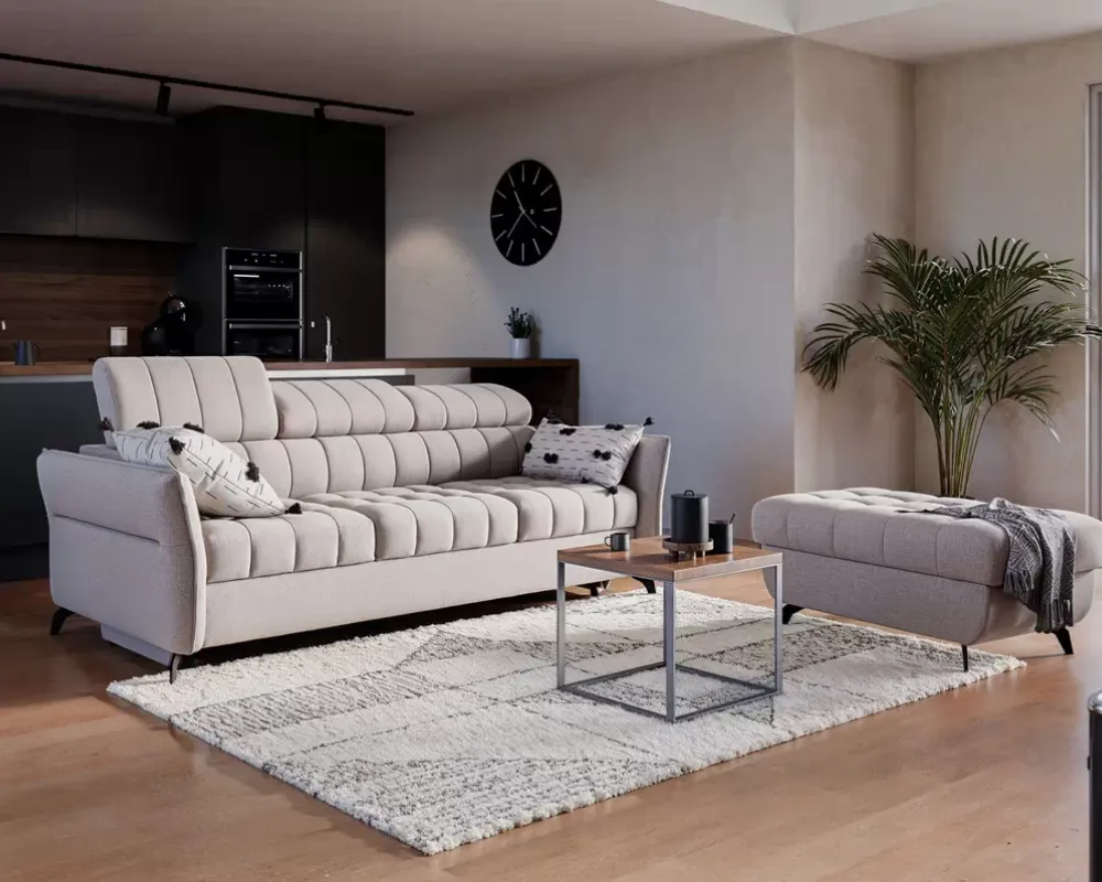 Sofa trzyosobowa z funkcją spania Elarias