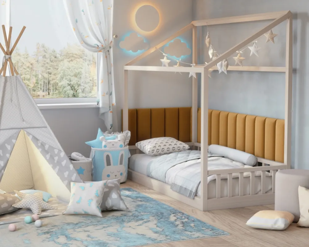 Zestaw paneli tapicerowanych Quadratta 100x220x50