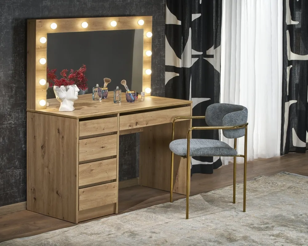 Toaletka HOLLYWOOD XL dąb artisan