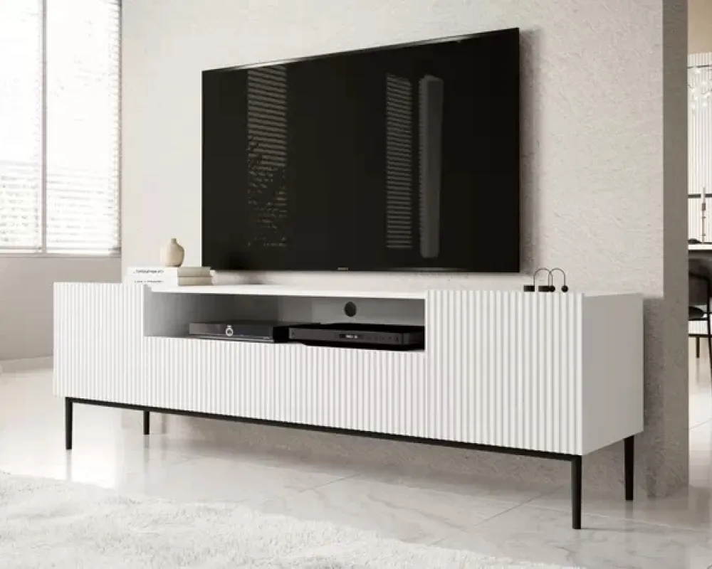 TV stolík Nicole 200 cm s výklenkom