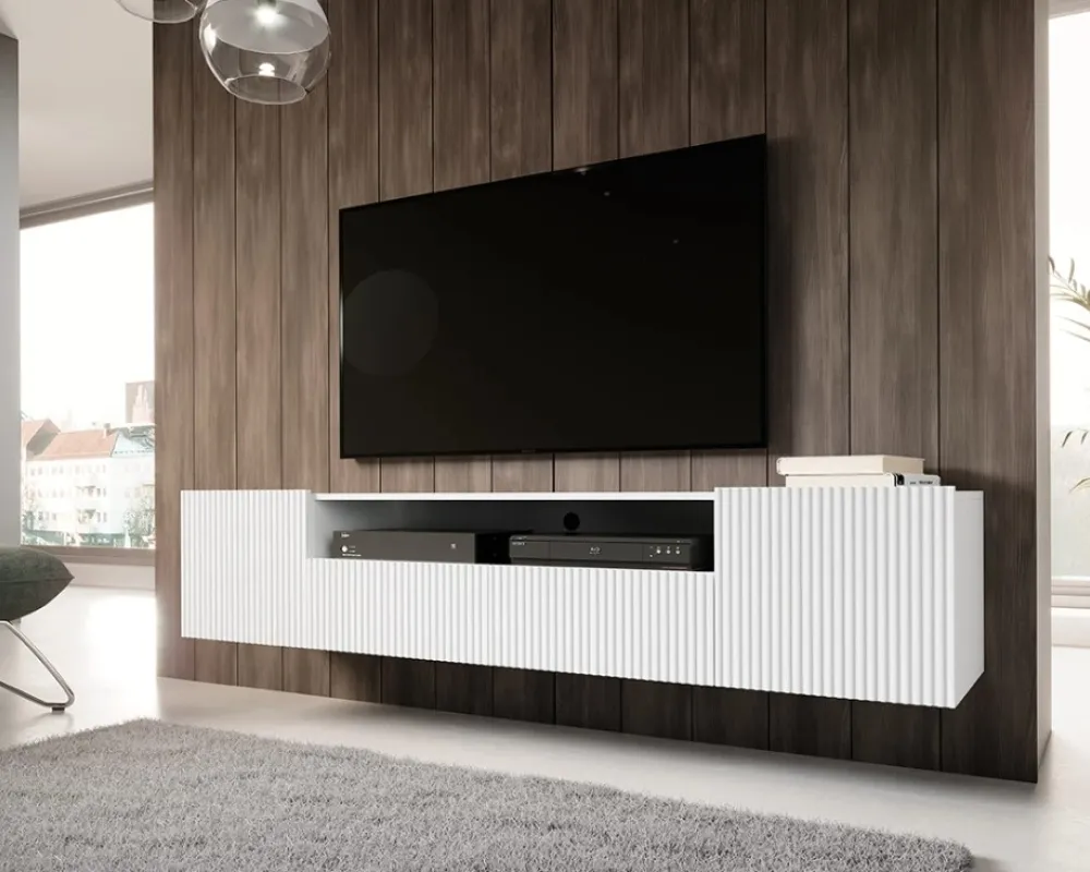 Závěsný TV stolek Nicole 200 s přihrádkou
