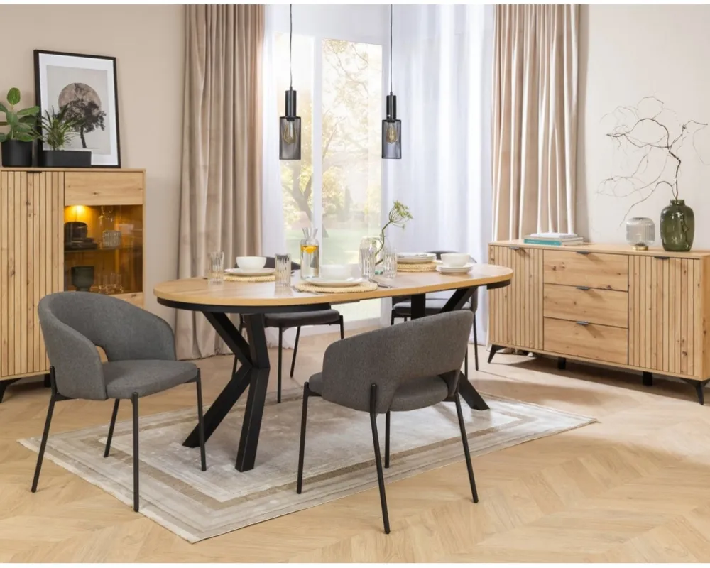 Okrúhly jedálenský stôl alebo do obývačky Eland