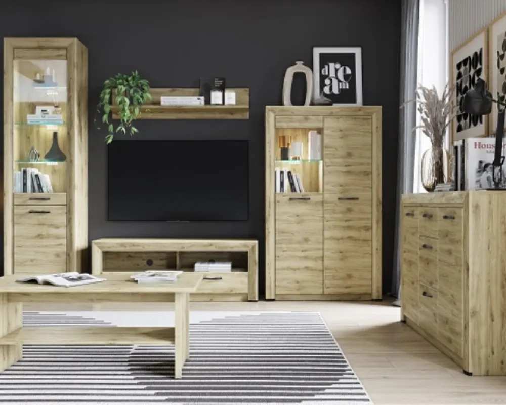 Półka na książki do salonu Sapori