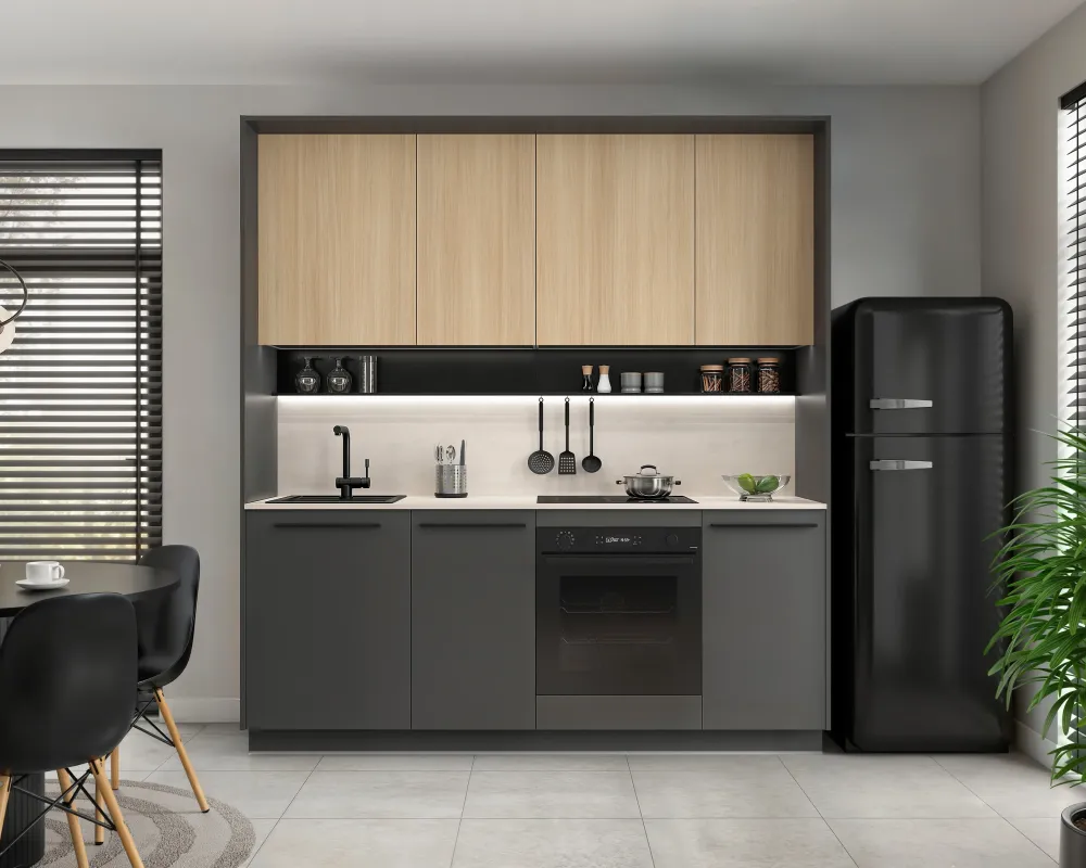 Półka podświetlana do kompletu kuchni Milino 210
