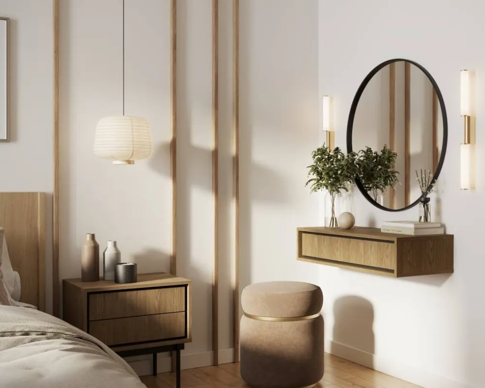 Závesný toaletný stolík Deco