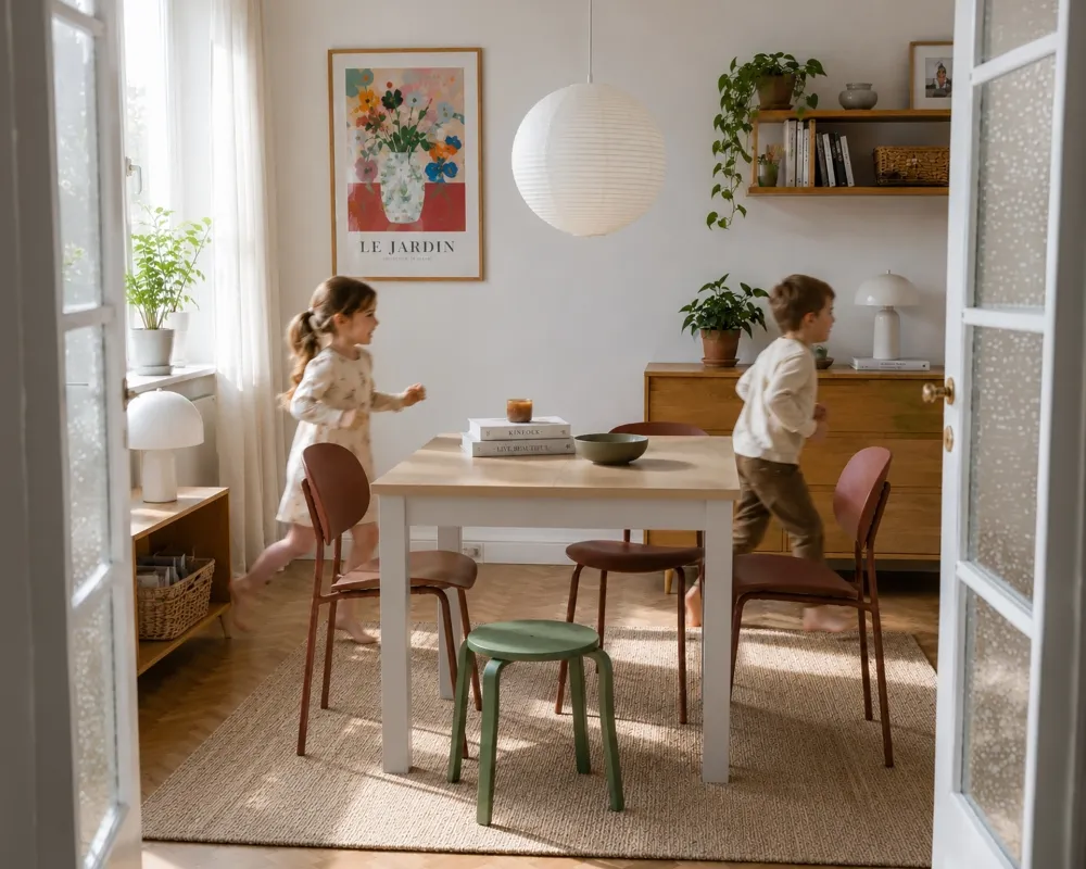 Rozkladací stôl Axo 80x80/200 cm