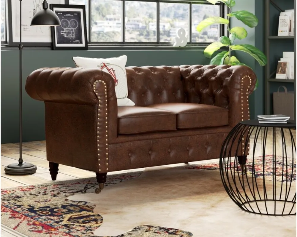 Sofa 2-osobowa Chesterfield Oxford