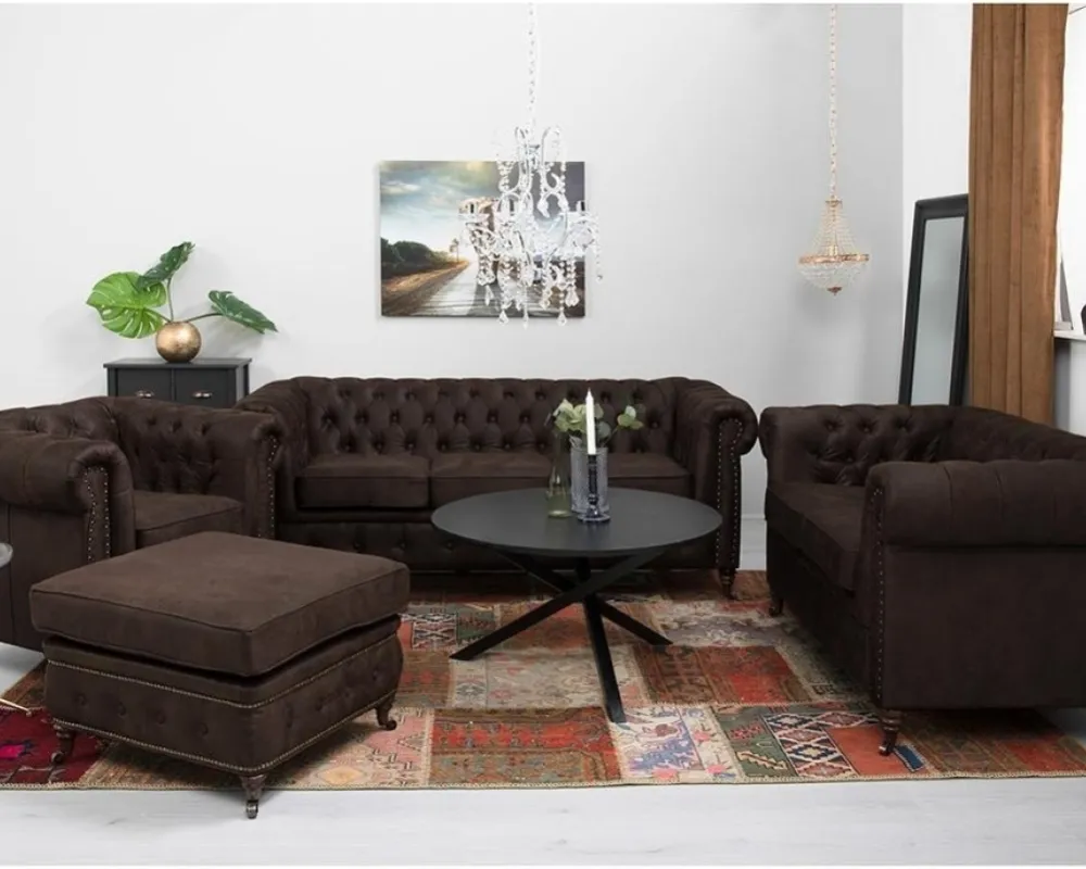 Sofa 3-osobowa Chesterfield Oxford