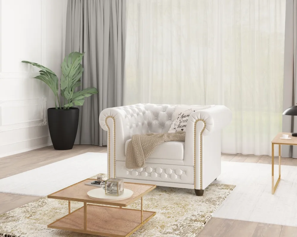 Fotel Chesterfield York