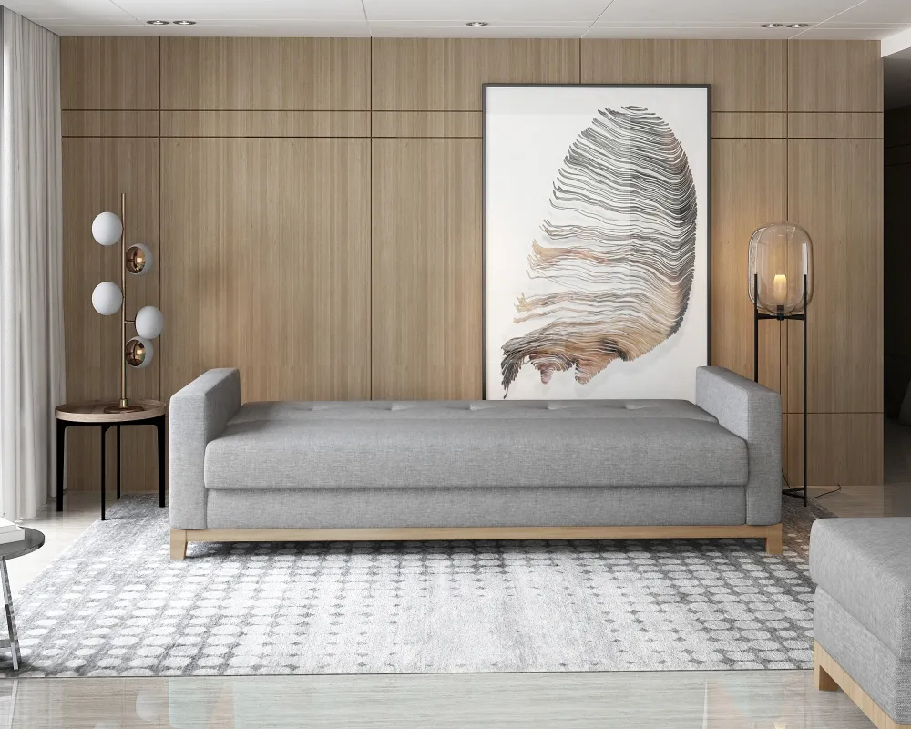 Sofa Selene z funkcją spania i pojemnikiem