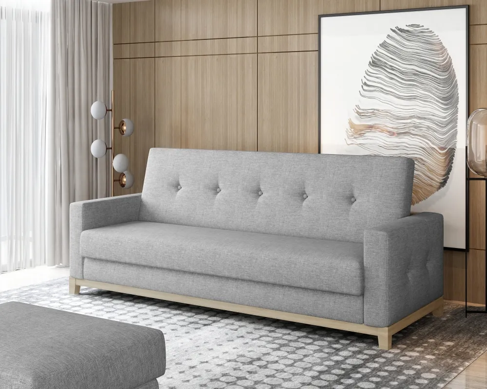 Sofa Selene z funkcją spania i pojemnikiem