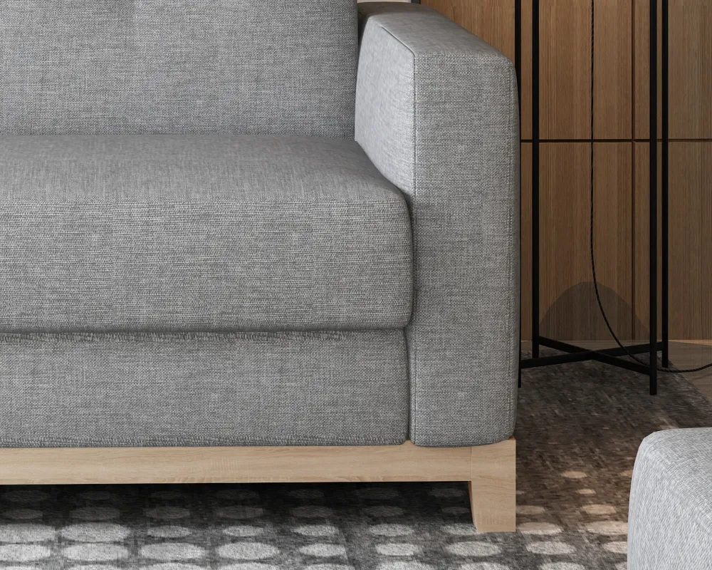 Sofa Selene z funkcją spania i pojemnikiem