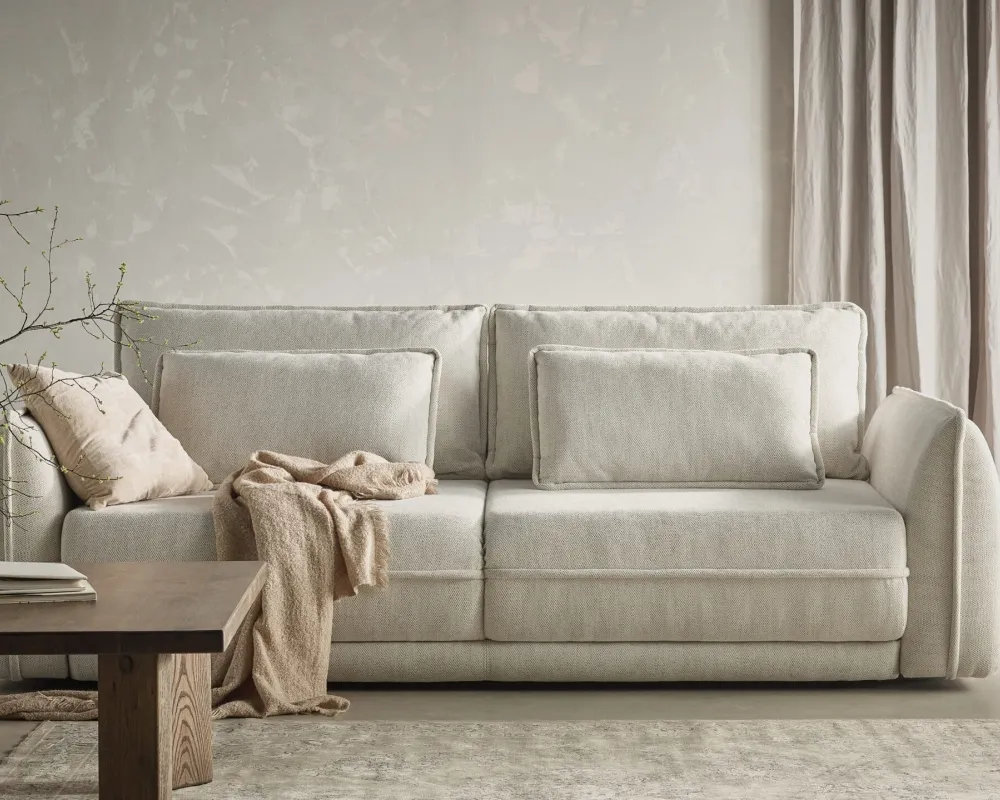 Sofa 3-osobowa Mojave z funkcją spania typu DL i pojemnikiem
