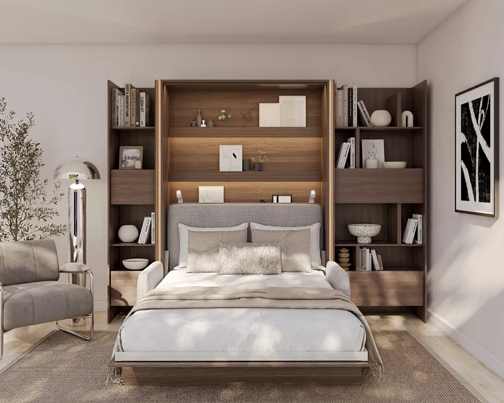 Sklápěcí postel vysoká 140 Bed Concept