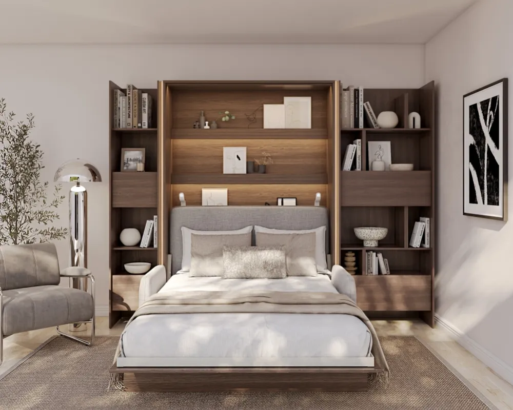 Sklápacia posteľ vertikálna 120 Bed Concept