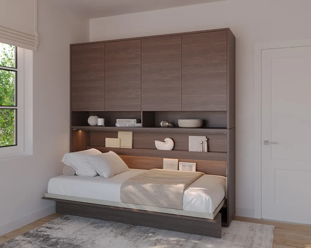 Moderná sklápacia posteľ do obývačky alebo spálne 90 Bed Concept