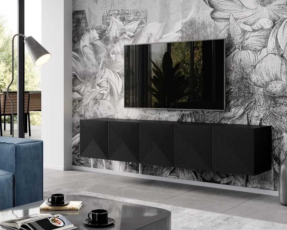 TV stolík závesný Asha 200 cm