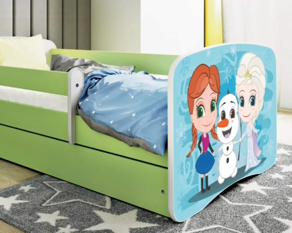 Łóżko Babydreams 180 z szufladą i materacem