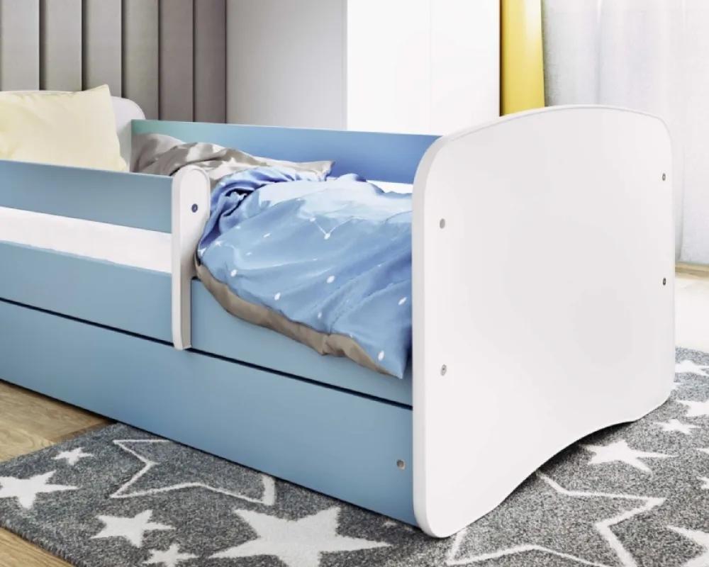 Łóżko Babydreams 140 z szufladą i materacem