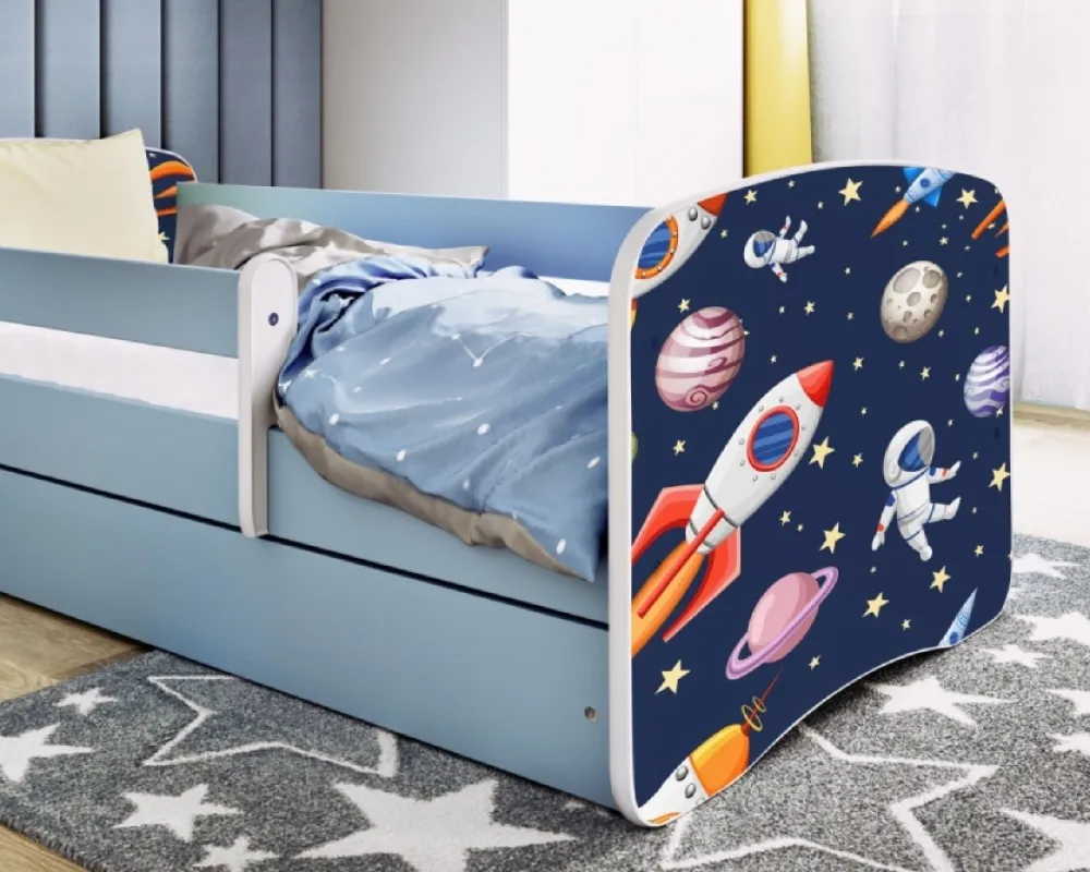 Łóżko Babydreams 140 z materacem lateksowym