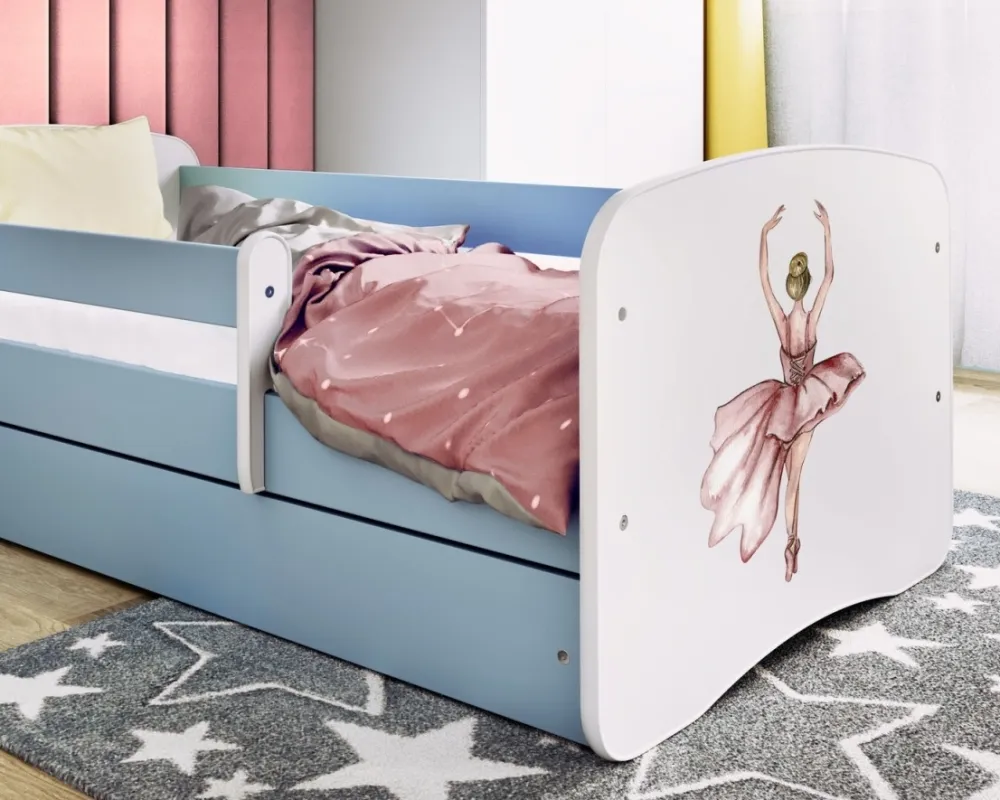 Łóżko Babydreams 140 z materacem lateksowym